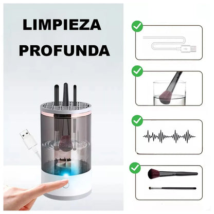 Limpiador De Brochas de maquillaje